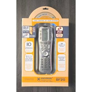 Universal Remote Control MasterControl RF20 – New in Box